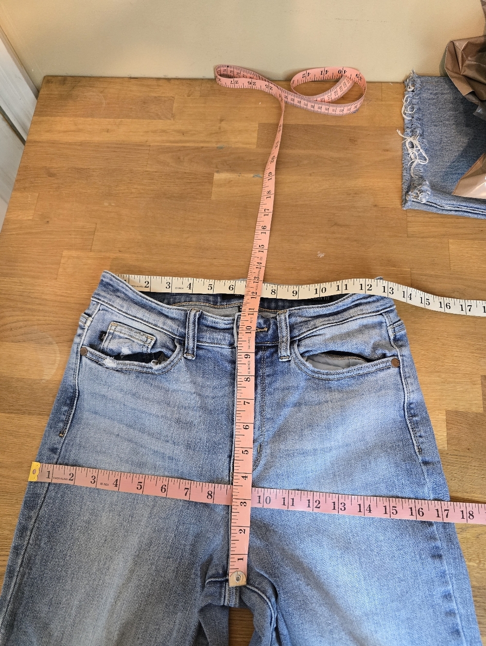 Judy Blue High Rise 90's Straight Fit Jeans In Light Wash JB82502 5/27 - Picture 11 of 15